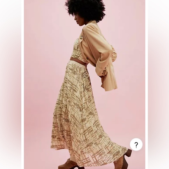 Free People x En Saison “Romi” Sequin Embellished Top and Skirt Set. NWT - Picture 2 of 8